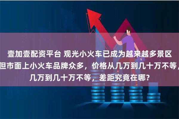 壹加壹配资平台 观光小火车已成为越来越多景区和乐园的标配。但市面上小火车品牌众多,价格从几万到几十万不等,差距究竟在哪?